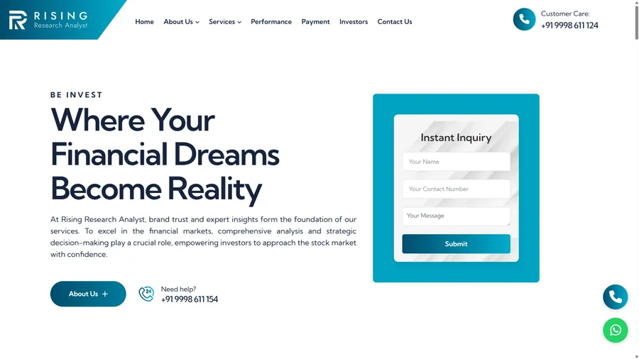 Rising Research Analyst – Website & SEO project by Friendly Infotech